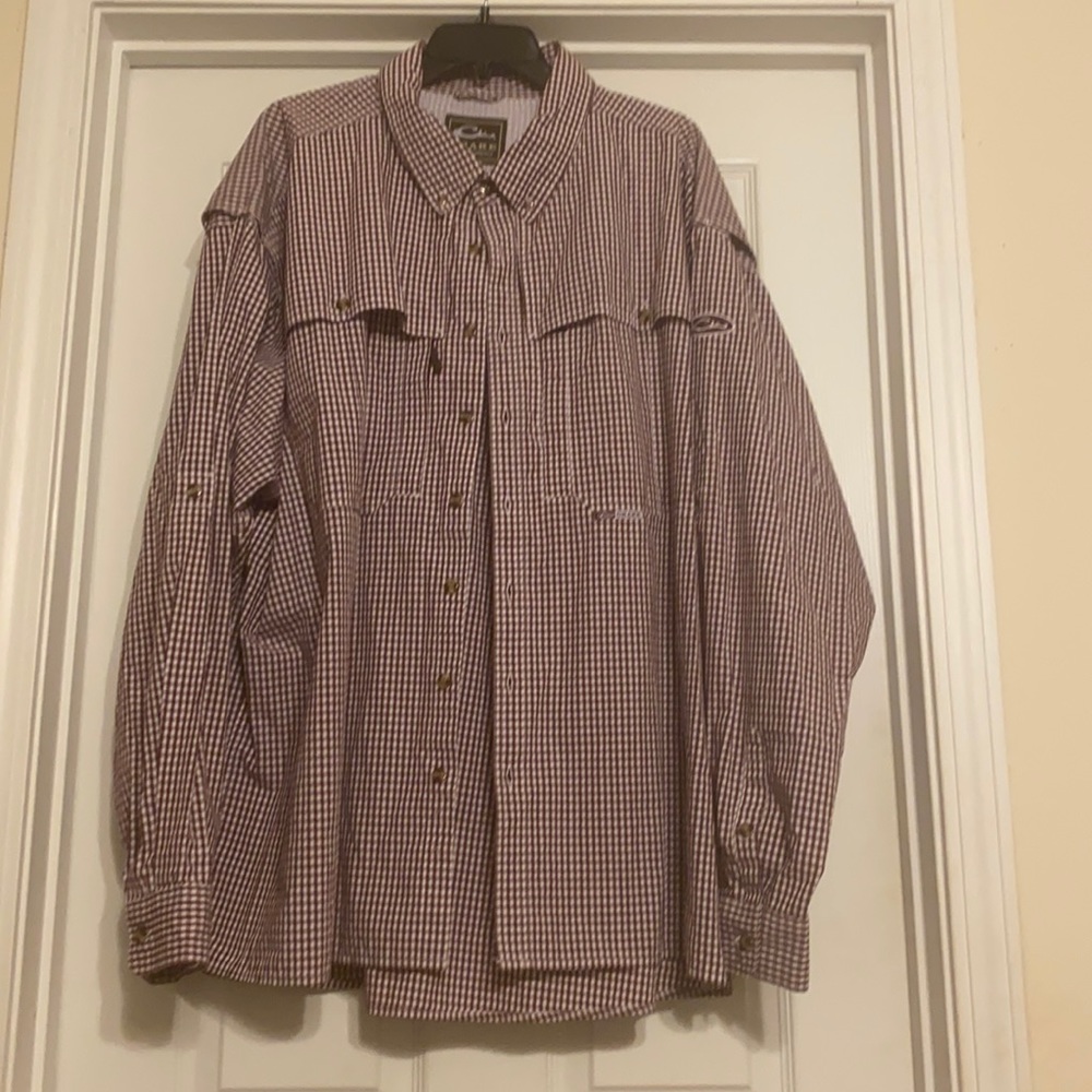 Men’s drake long sleeve button up